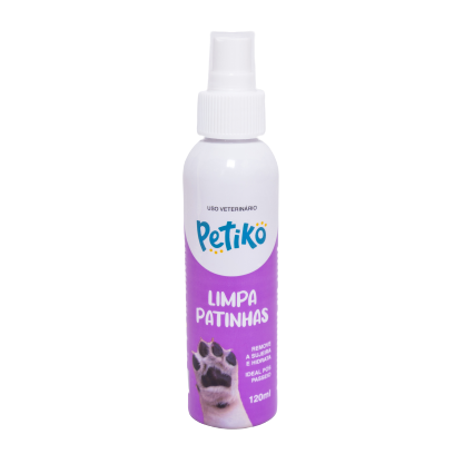 Limpa Patinhas Petiko - 120ml